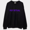 PSY RITUAL CREWNECK FRONT